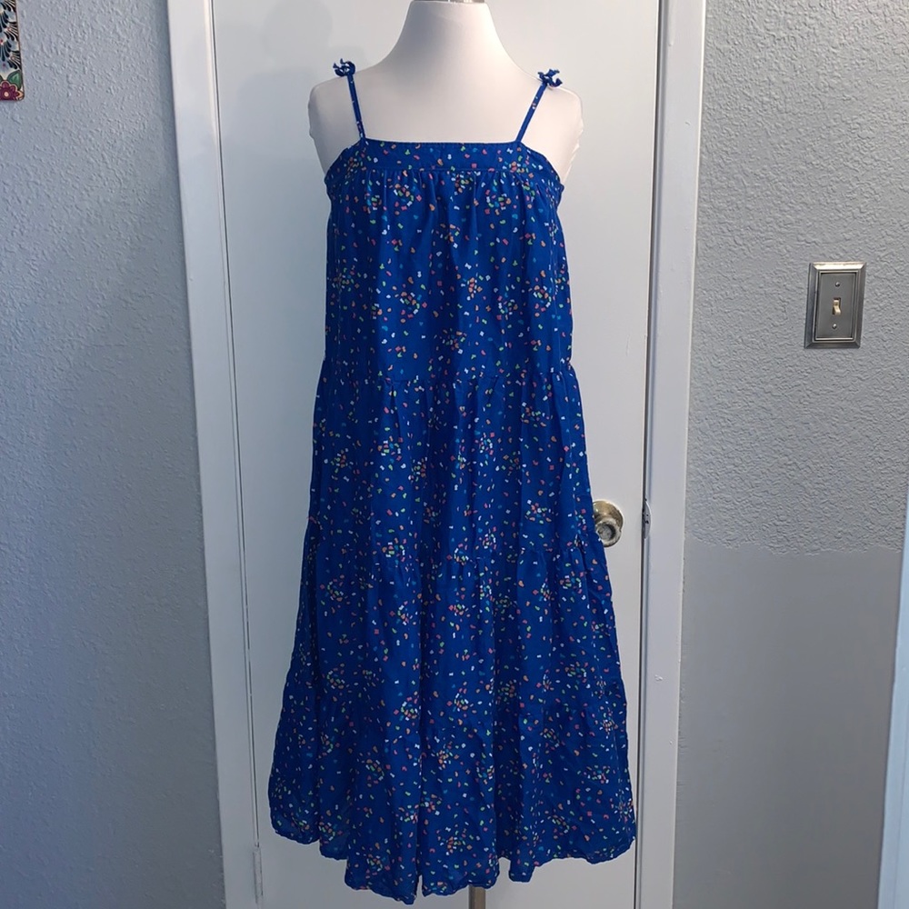 Lands’ End - Tiered Midi Dress